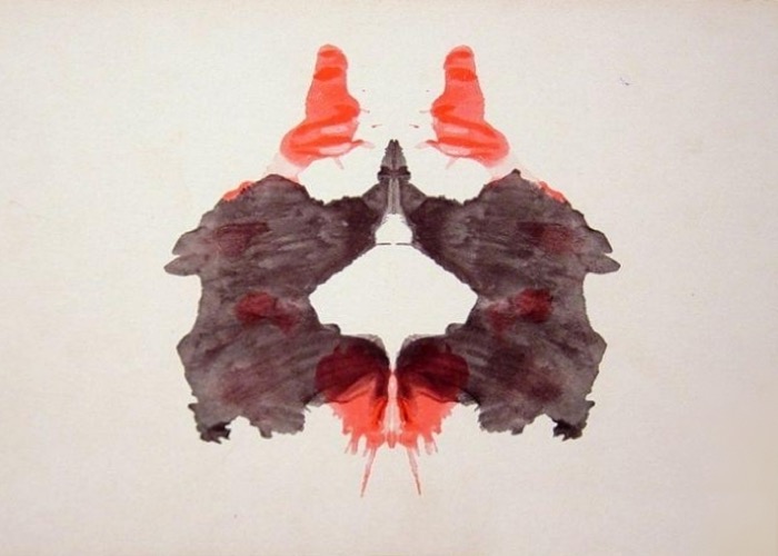 Rorschach-Tintenklecks, Tafel 2