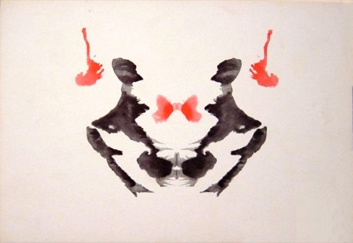Rorschach-Tintenklecks, Tafel 3